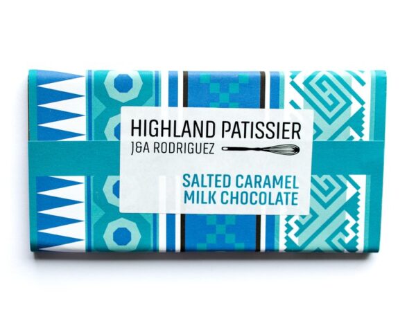 Highland Patissier Salted Caramel Milk Chocolate Bar