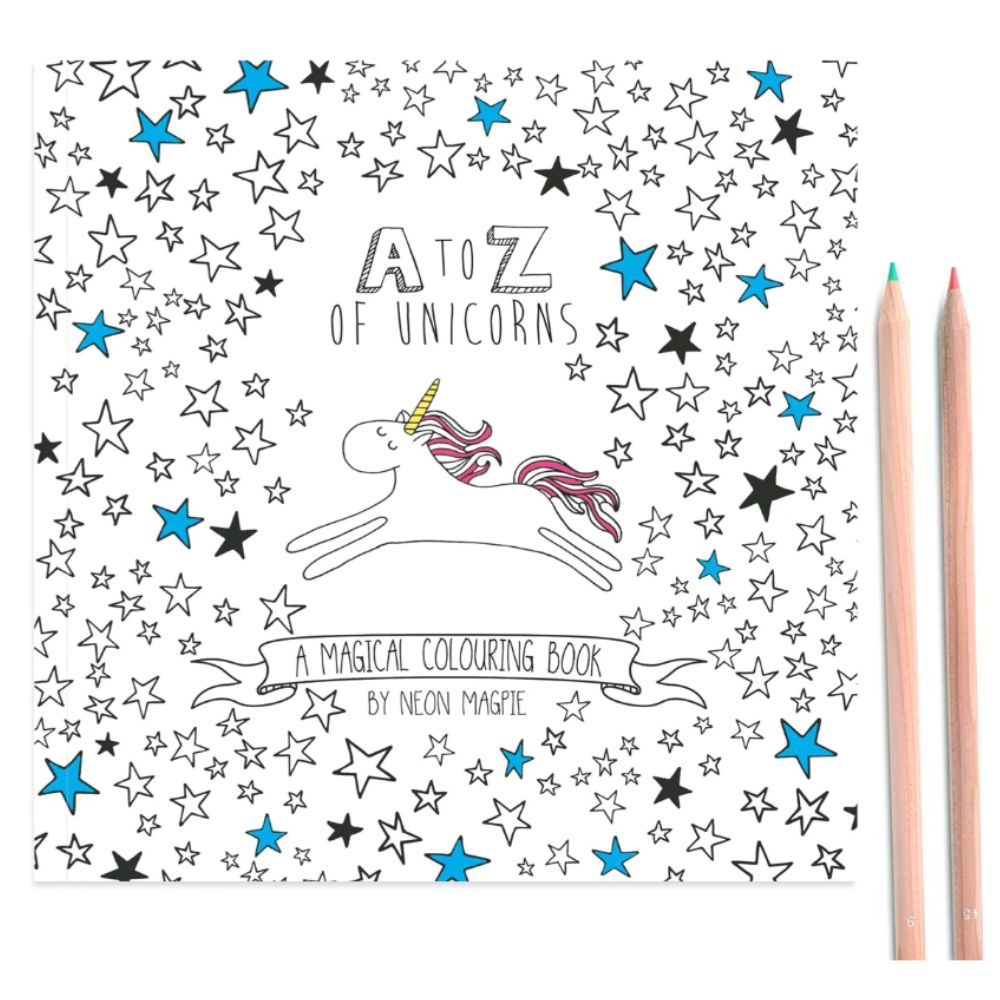 Colouring Book – A to Z of Unicorns