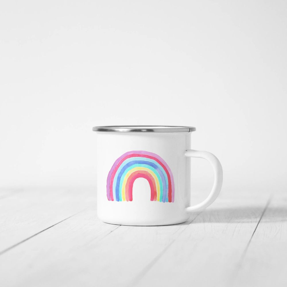 Enamel Mug – Rainbow