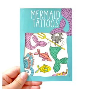 Mermaid Transfer Tattoos For Kids