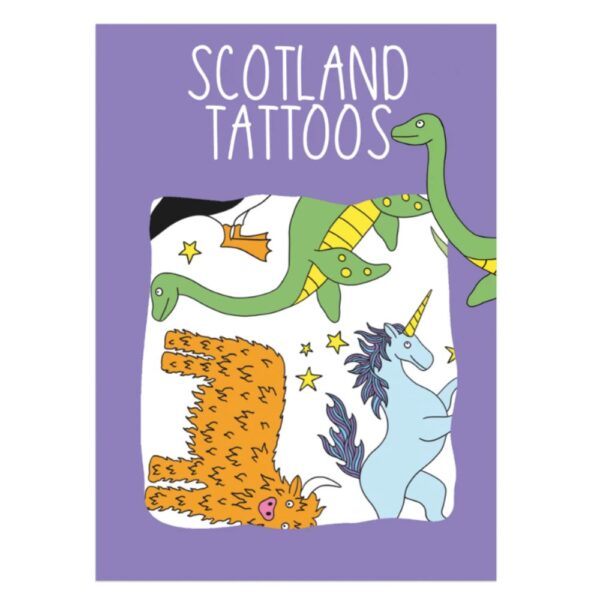 Scotland Transfer Tattoos For Kids
