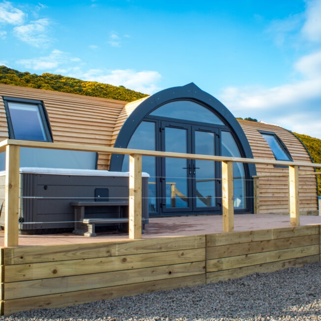 Castlecraig Clifftops Self Catering Cabins at Nigg, Sleeps 4