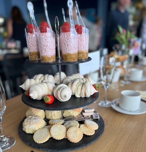 Afternoon Tea at the Seaboard Cafe