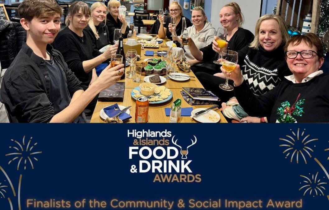 Shortlisted for Highlands & Islands Food & Drink Awards 2026