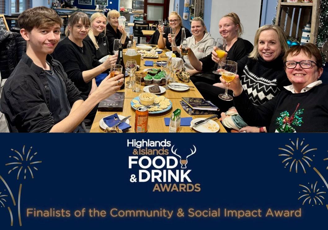 Shortlisted for Highlands & Islands Food & Drink Awards 2026